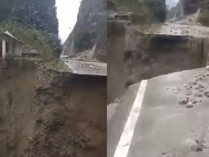 Landslide In Arunachal Pradesh Cuts Connectivity to Dibang Valley District Bordering China
